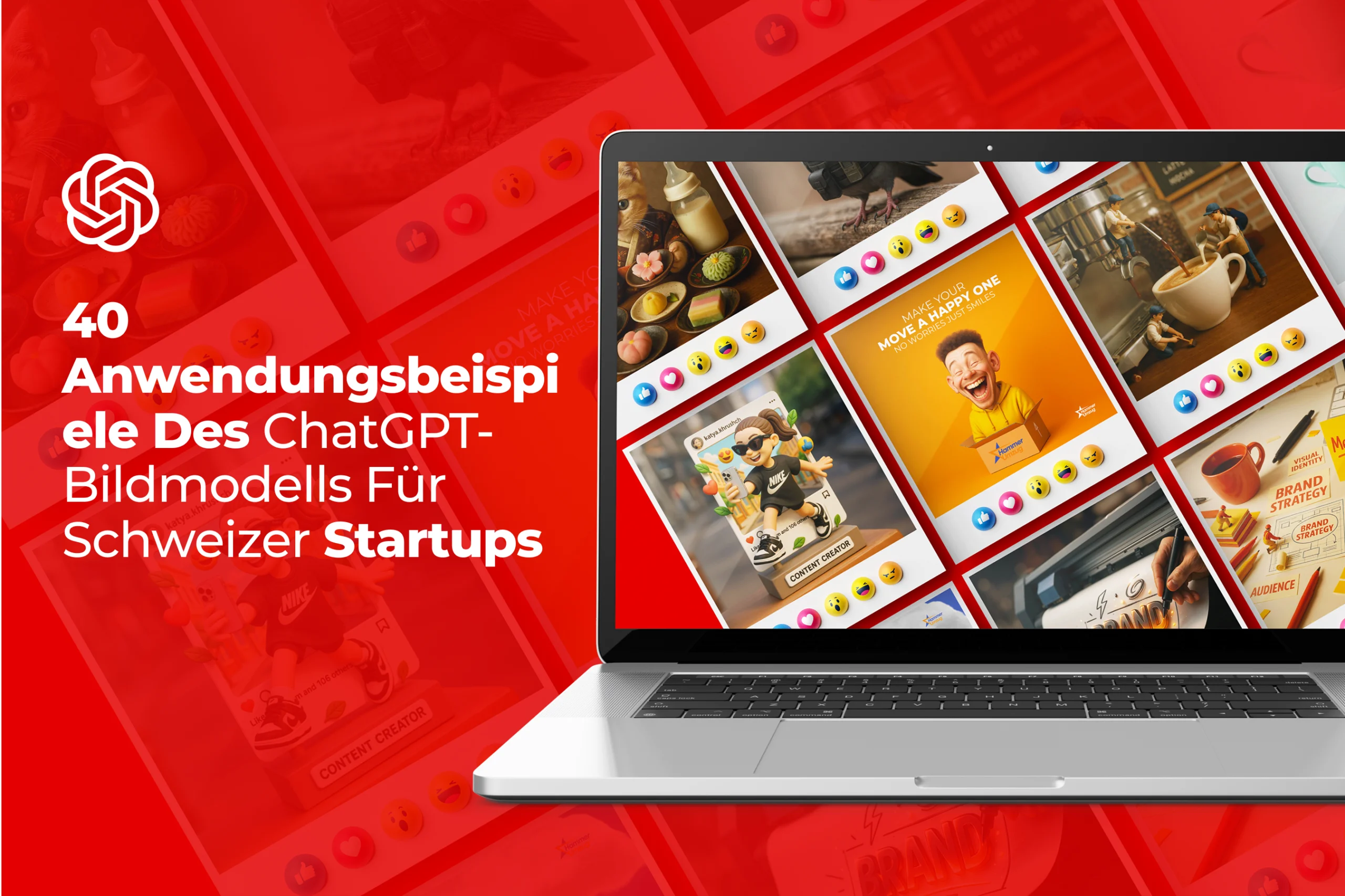 Die 40 Anwendungsbeispiele des neuen Bildgenerierungsmodells von ChatGPT Ein Leitfaden für Schweizer Startups