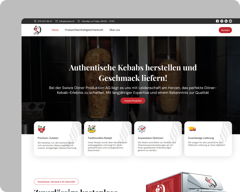 Flexible Website Renting Services Switzerland