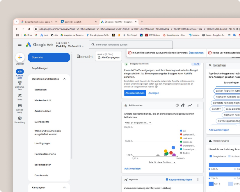 Personalized Google Ads agency in Switzerland