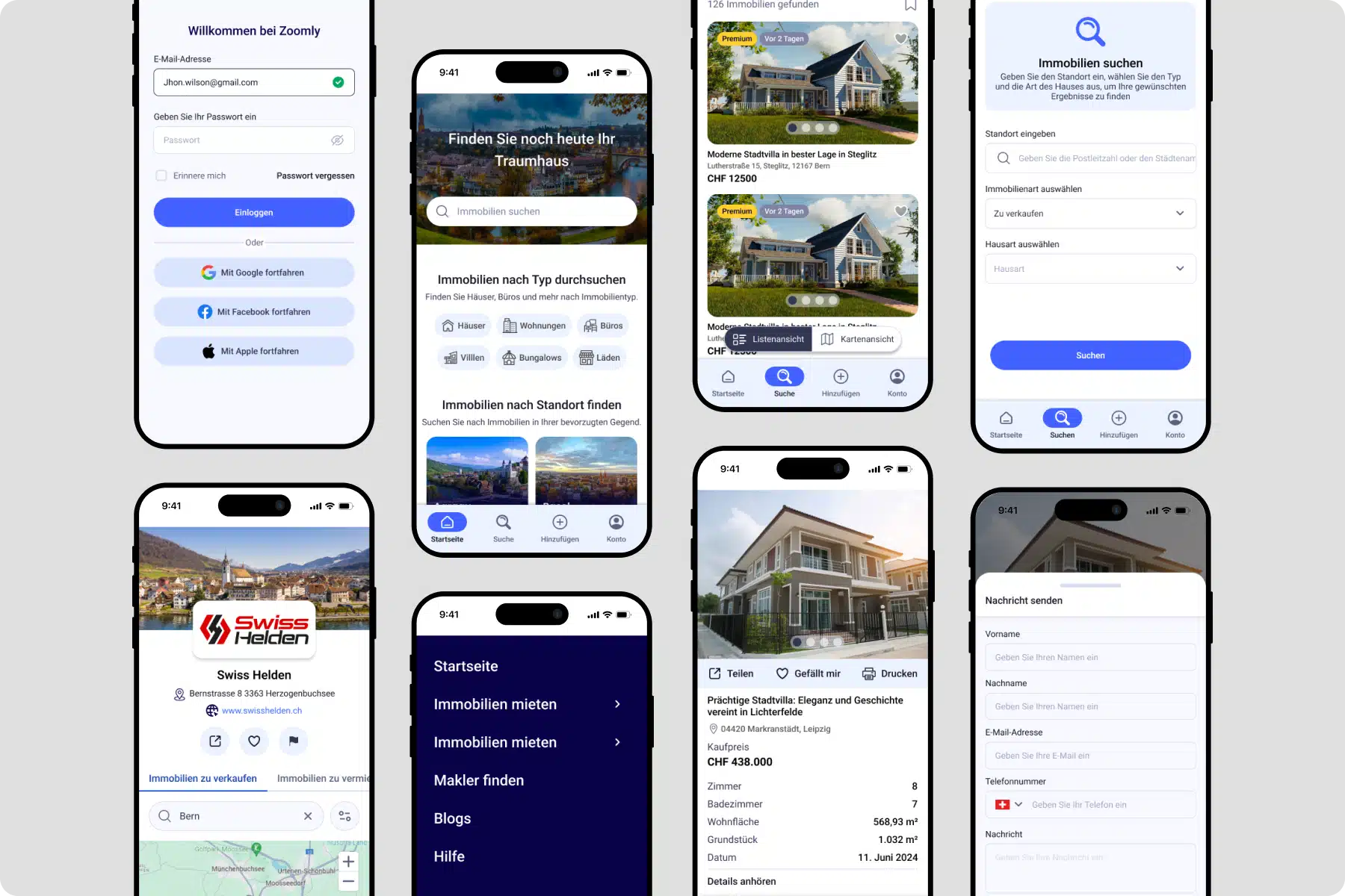 Wir entwickelten eine mobile App
