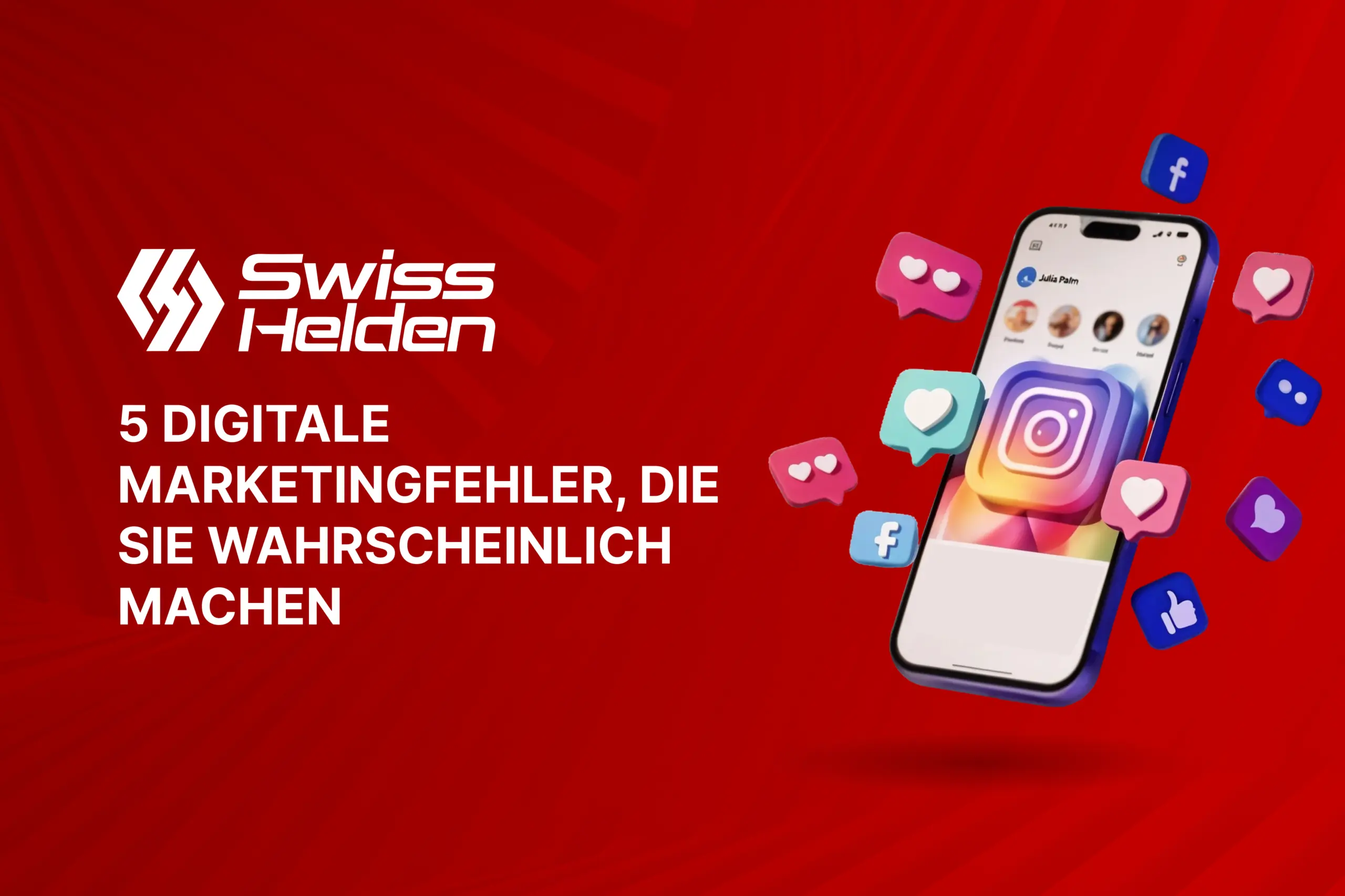 5 Digitale Marketingfehler, die Sie machen